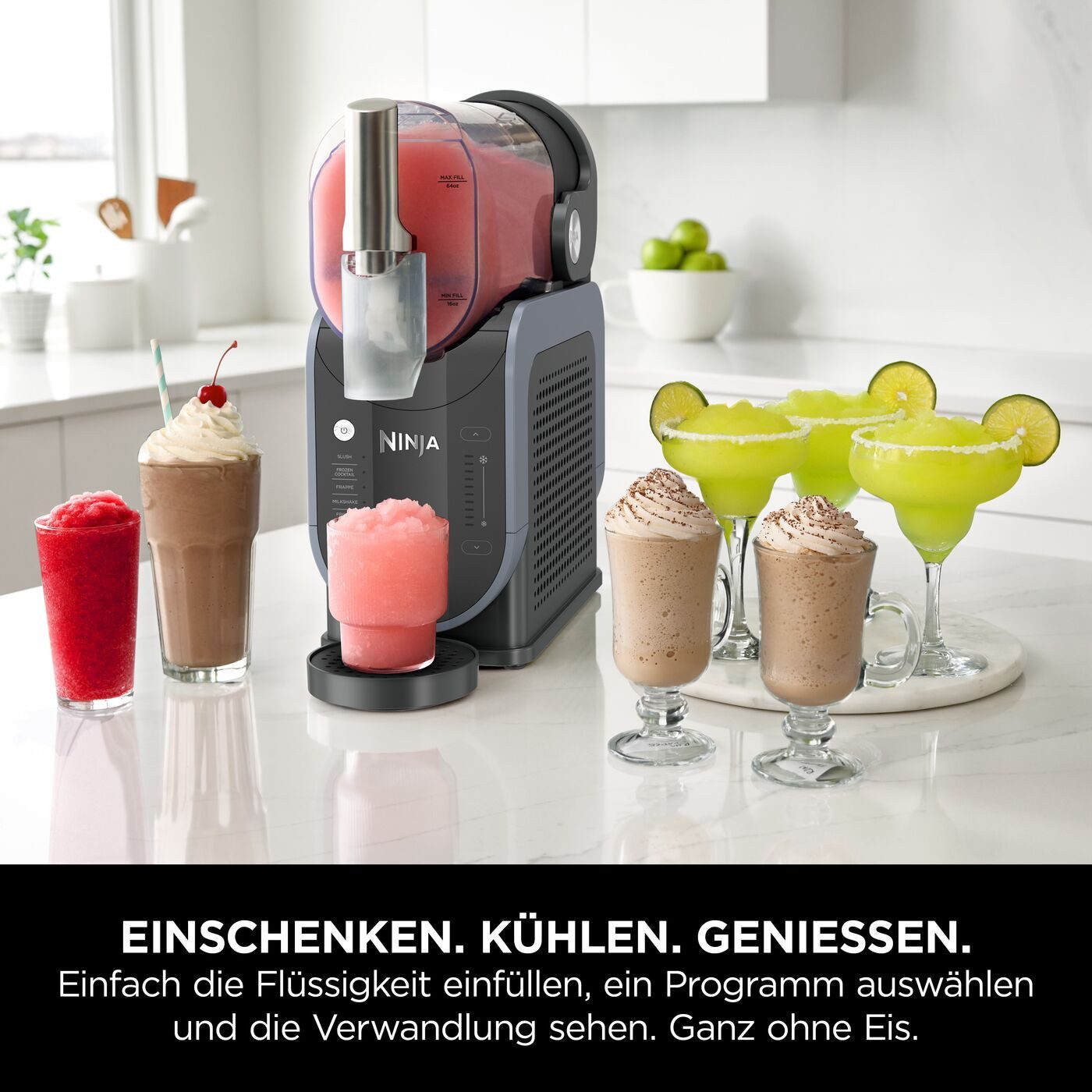 NINJA Slush Maker FS301EU SLUSHi Slush-Eismaschine für gefrorene Getränke
