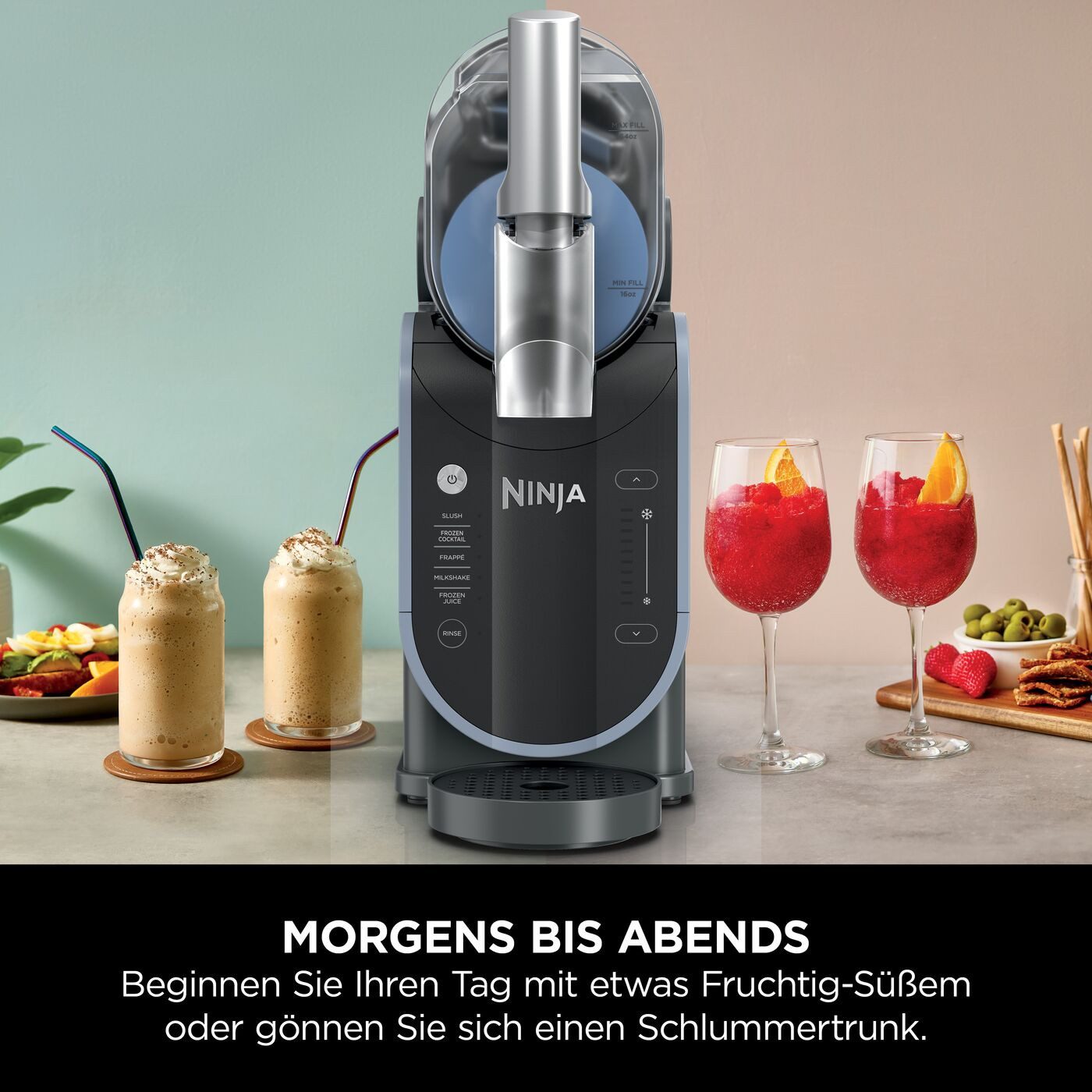 NINJA Slush Maker FS301EU SLUSHi Slush-Eismaschine für gefrorene Getränke
