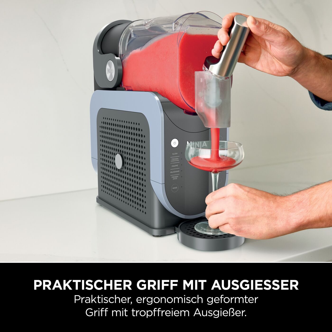 NINJA Slush Maker FS301EU SLUSHi Slush-Eismaschine für gefrorene Getränke