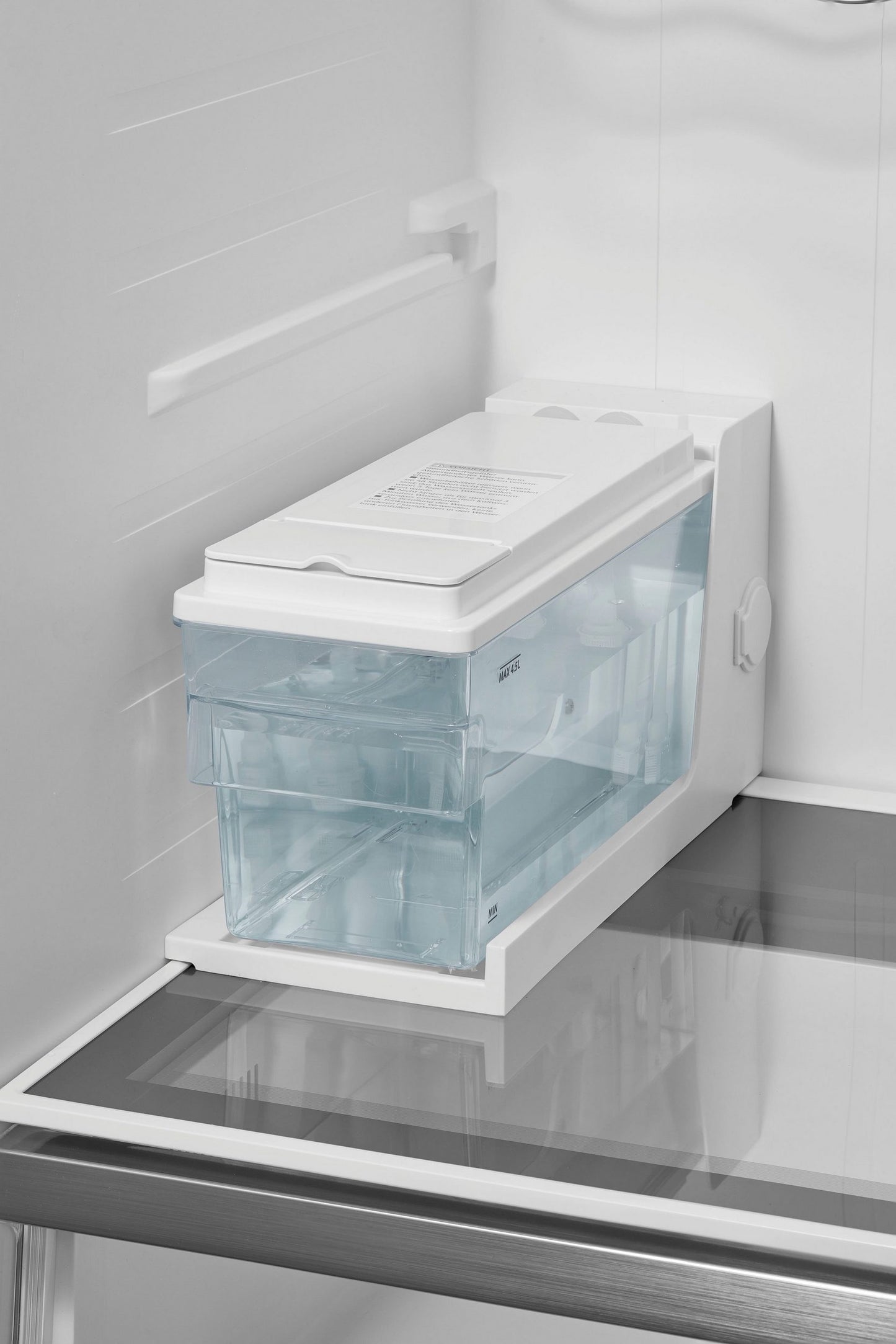 HANSEATIC Side-by-Side HSBS17590CWEI mit Eis-, Crushed-Ice- und Wasserspender