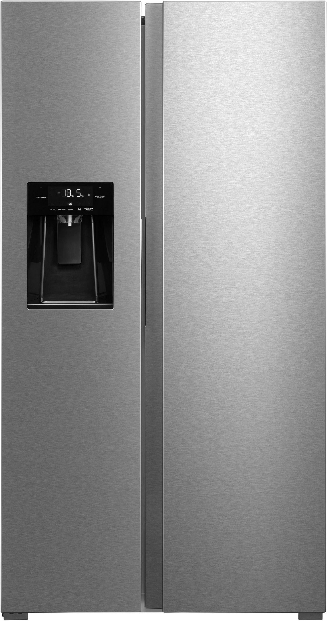 HANSEATIC Side-by-Side HSBS17590CWEI mit Eis-, Crushed-Ice- und Wasserspender