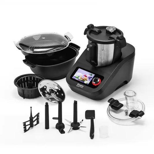 Kitchencook – 3 l vernetzter Multifunktions-Kochroboter – Touchscreen – 12 Geschwindigkeiten – 1000 Rezepte