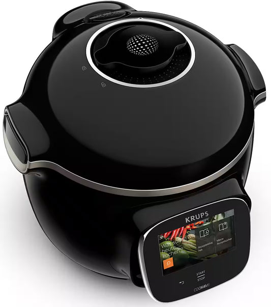 KRUPS
Multikocher CZ9128 Cook4Me Touch
elektr. Schnellkochtopf, WLAN-fähig, 250 Rezepte, 13 Gareinstellungen