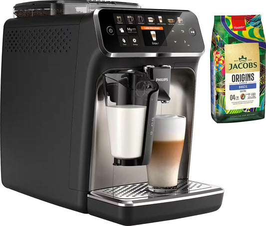 PHILIPS
Kaffeevollautomat 5400 Series EP5447/90 LatteGo